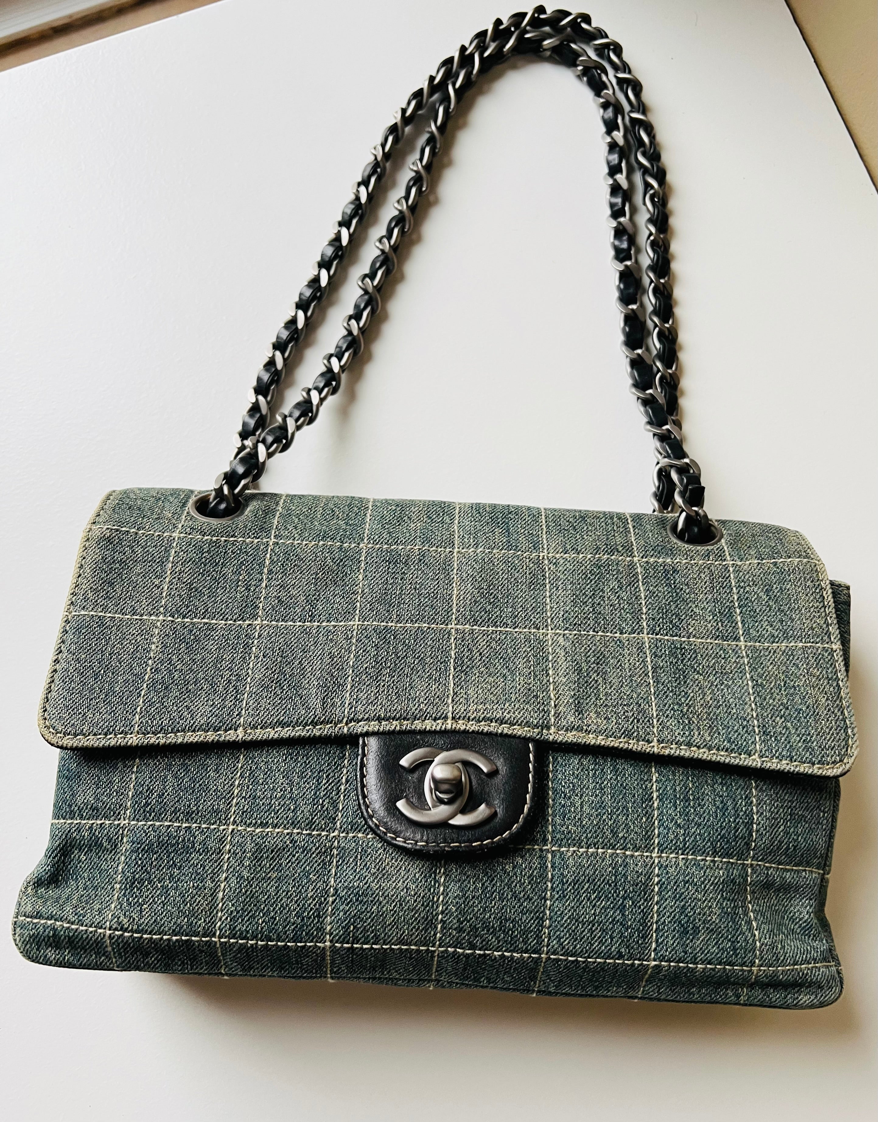 Chanel Denim Single Flap